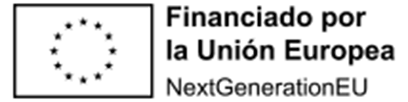 Logotipo financiado por la Unión Europea - Next generation